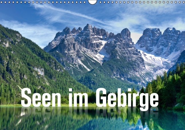 Seen im Gebirge (Wandkalender 2016 DIN A3 quer)