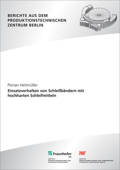 Einsatzverhalten von Schleifbändern mit hochharten Schleifmitteln