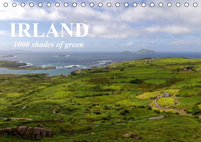 IRLAND. 1000 shades of green (Tischkalender 2016 DIN A5 quer)