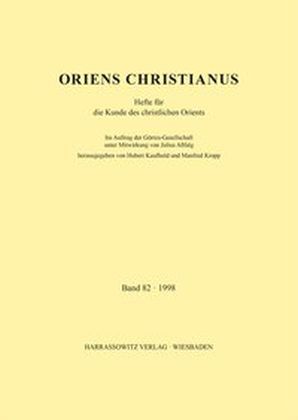 Oriens Christianus 88 (2004)