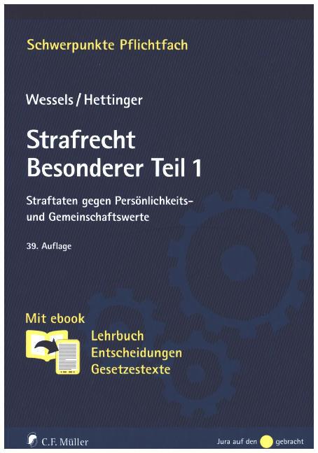 Straftaten gegen Persönlichkeits- und Gemeinschaftswerte