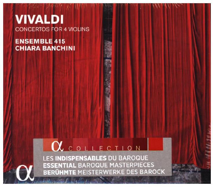 Concertos for 4 Violins, 1 Audio-CD