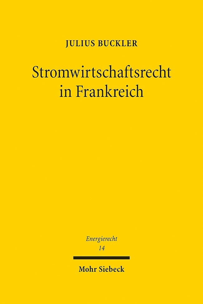 Stromwirtschaftsrecht in Frankreich