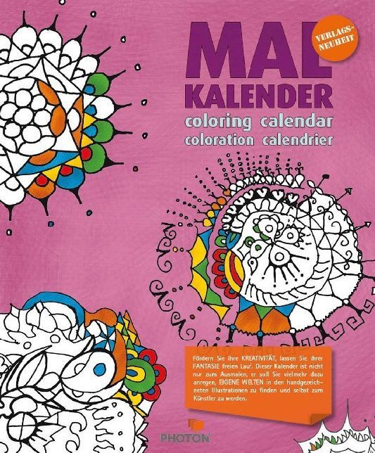 Mal-Kalender "Kreativ"