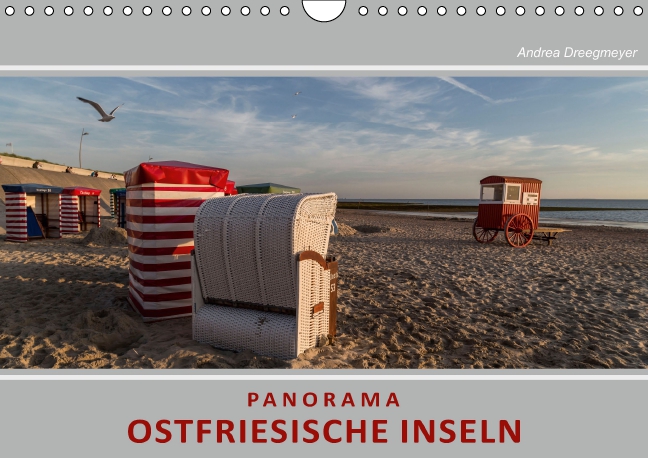 PANORAMA - Ostfriesische Inseln (Wandkalender 2017 DIN A4 quer)