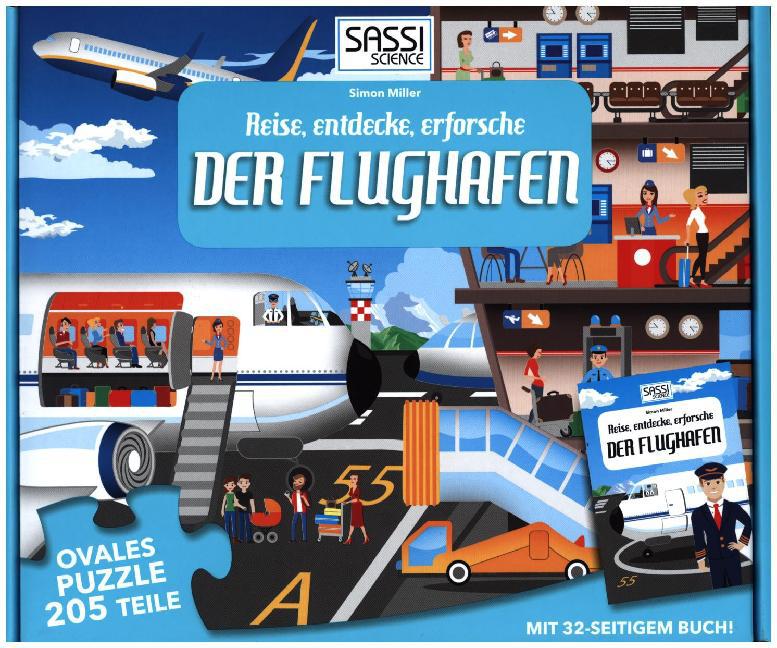 Reise, entdecke, erforsche, Der Flughafen (Kinderpuzzle)