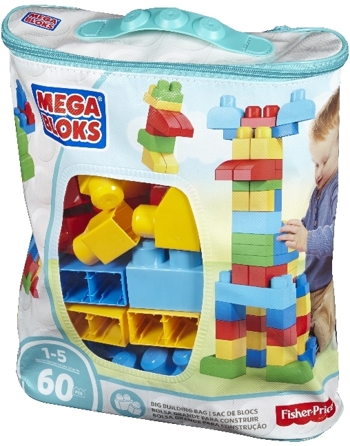 Mega Bloks Bausteinebeutel Medium Grundfarben