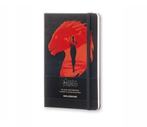 Moleskine Notizbuch Game of Thrones, L/A5, Blanko, Hard Cover