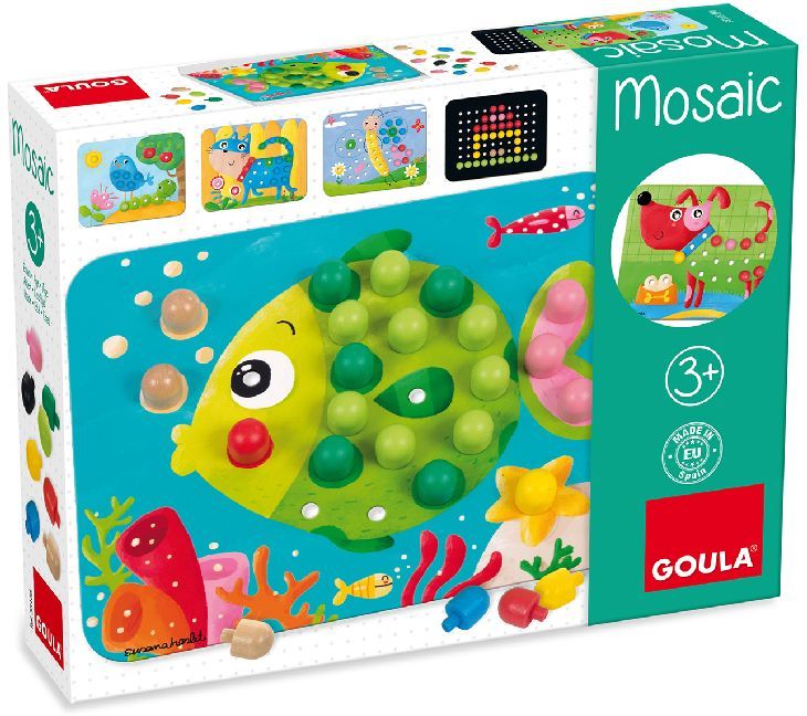 Mosaik Tiere (Kinderspiel)
