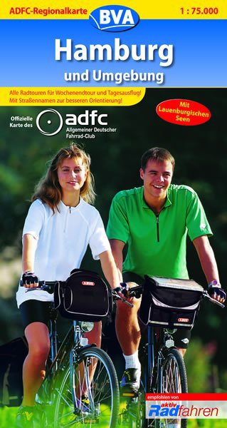 ADFC-Regionalkarte Hamburg und Umgebung 1:75.000