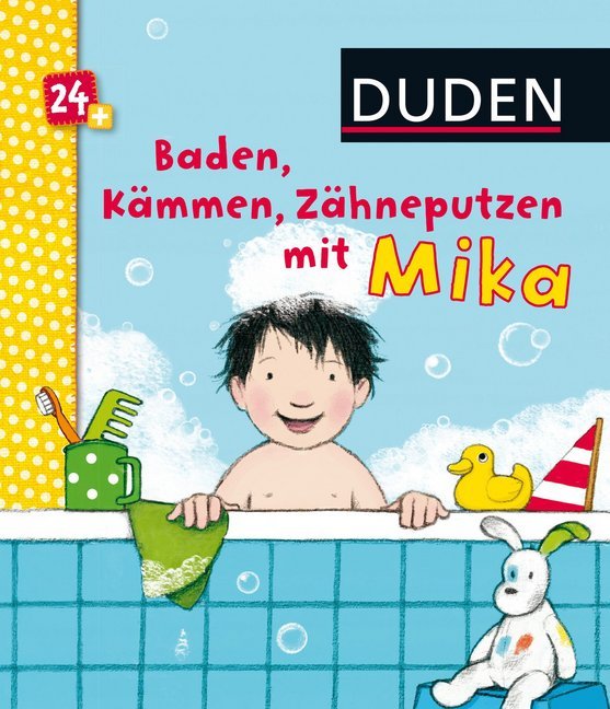 Baden, Kämmen, Zähneputzen mit Mika