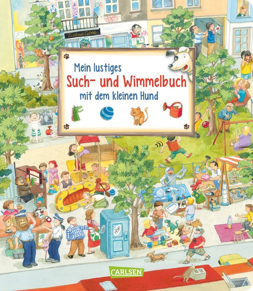 Mein lustiges Such- und Wimmelbuch mit dem kleinen Hund
