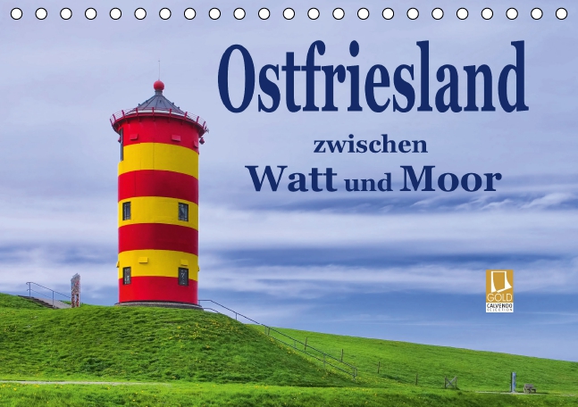 Ostfriesland - zwischen Watt und Moor (Tischkalender 2017 DIN A5 quer)