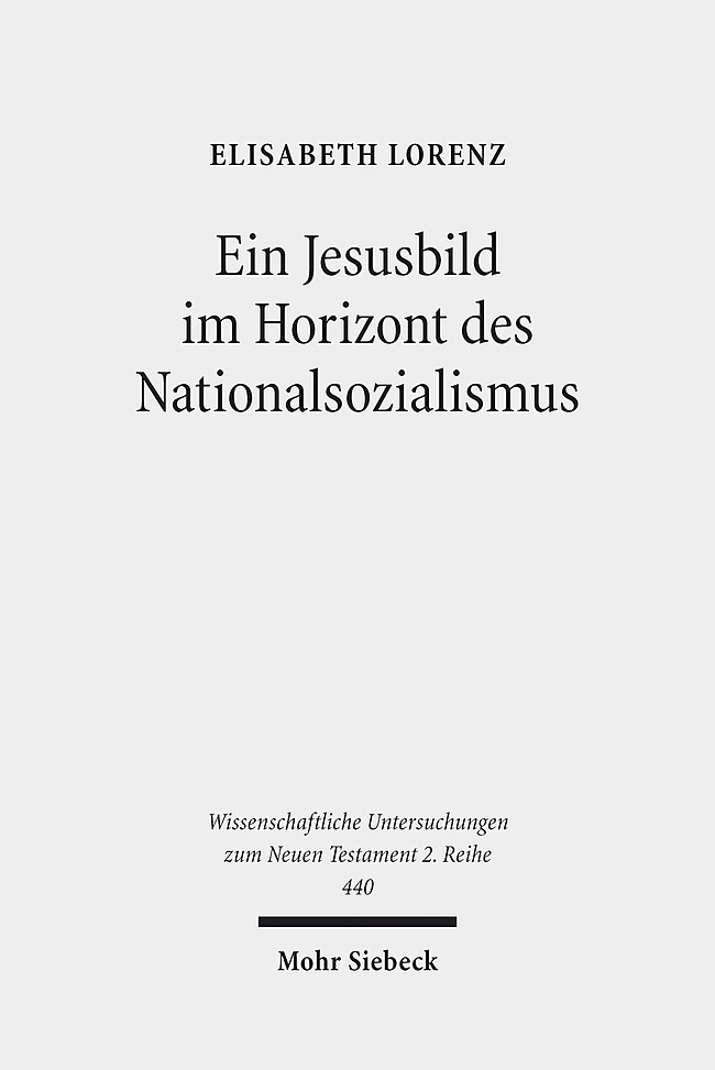 Ein Jesusbild im Horizont des Nationalsozialismus