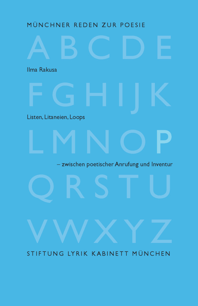 Listen, Litaneien, Loops - zwischen poetischer Anrufung und Inventur