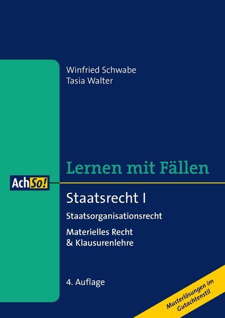Staatsrecht I Staatsorganisationsrecht