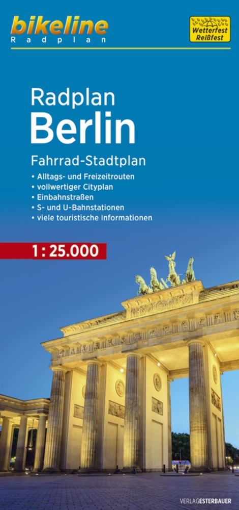 Bikeline Radkarte Radplan Berlin
