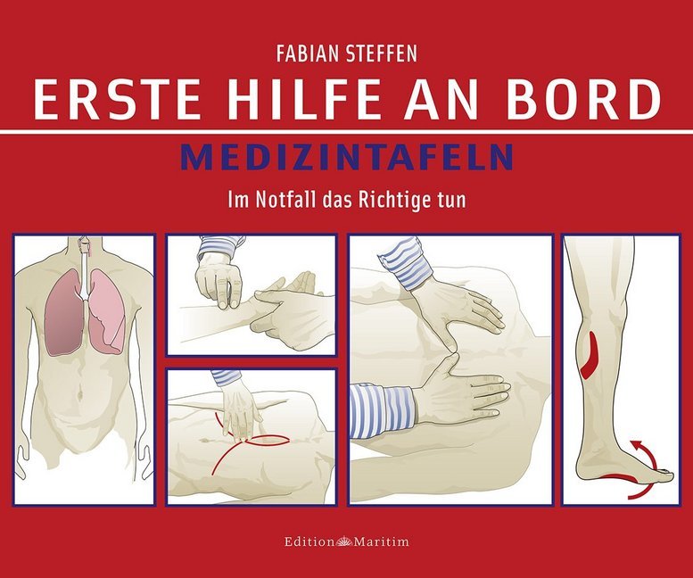 Erste Hilfe an Bord - Medizintafeln