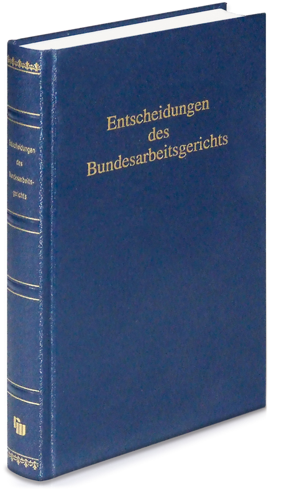Entscheidungen des Bundesarbeitsgerichts (BAGE 153)
