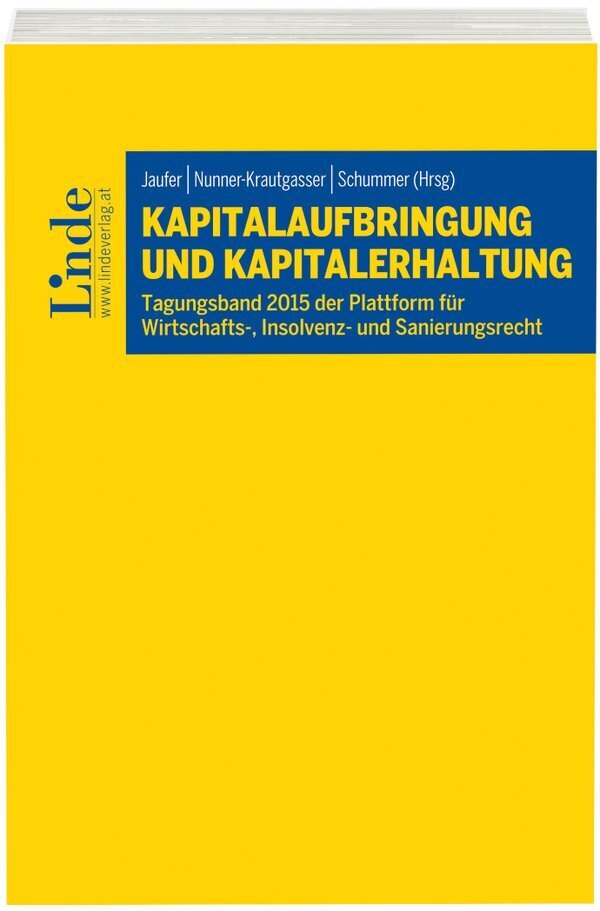 Kapitalaufbringung und Kapitalerhaltung (f. Österreich)