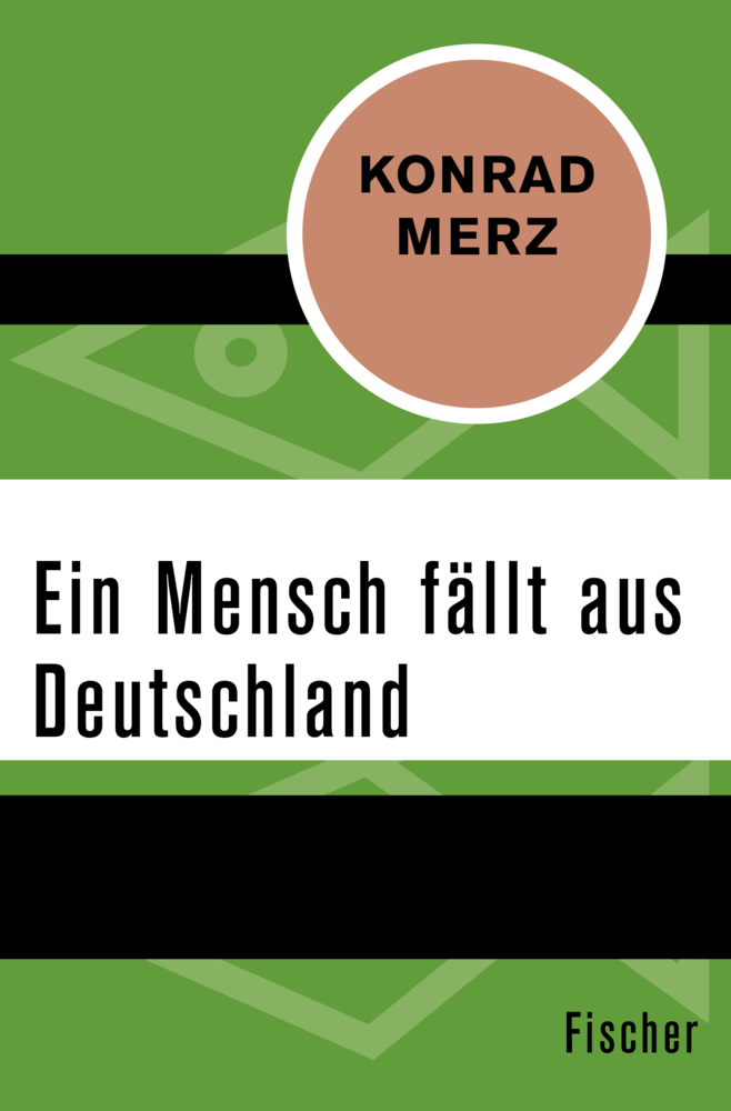 Ein Mensch fällt aus Deutschland