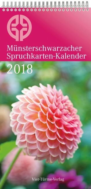 Münsterschwarzacher Spruchkarten-Kalender 2018