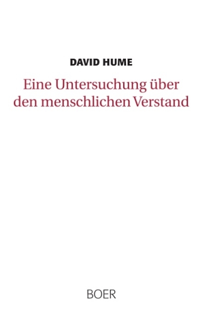 Eine Untersuchung über den menschlichen Verstand