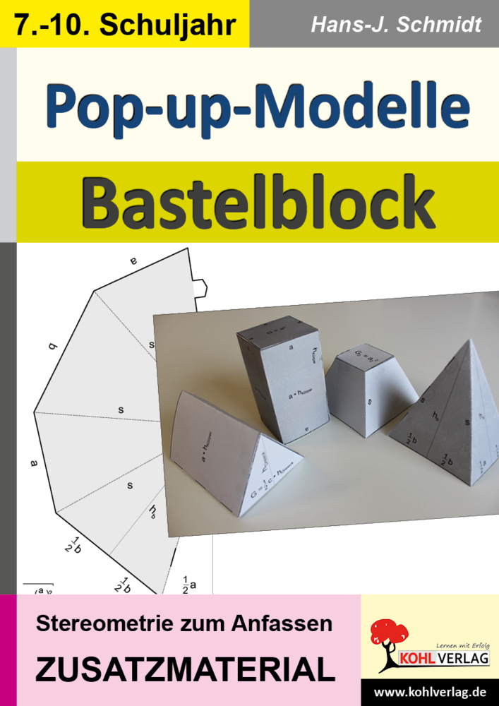 Pop-up-Modelle, Bastelblock
