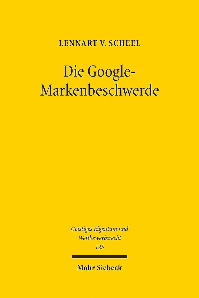 Die Google-Markenbeschwerde