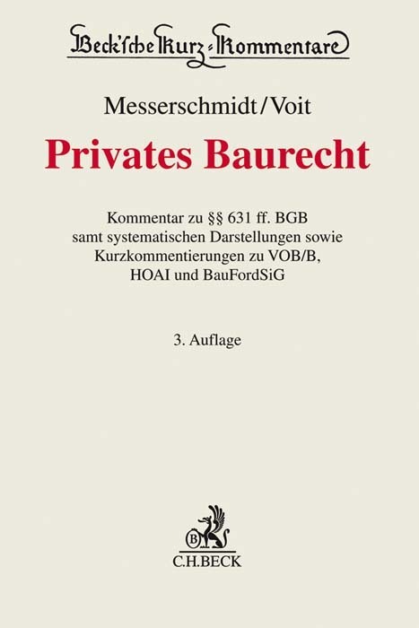 Privates Baurecht, Kommentar