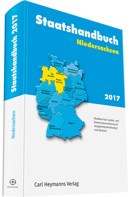 Staatshandbuch Niedersachsen 2018, m. CD-ROM