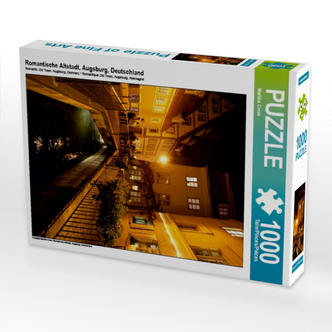 Romantische Altstadt, Augsburg, Deutschland (Puzzle)
