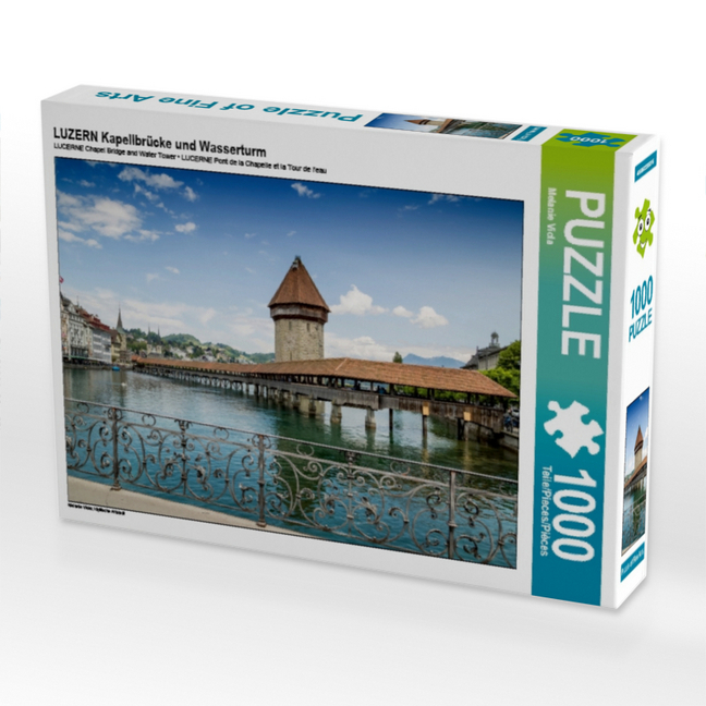 LUZERN Kapellbrücke und Wasserturm (Puzzle)