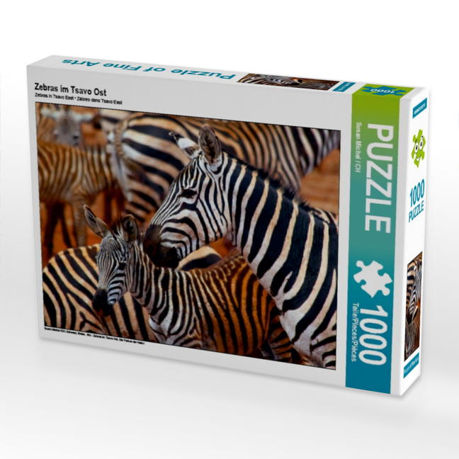 Zebras im Tsavo Ost (Puzzle)