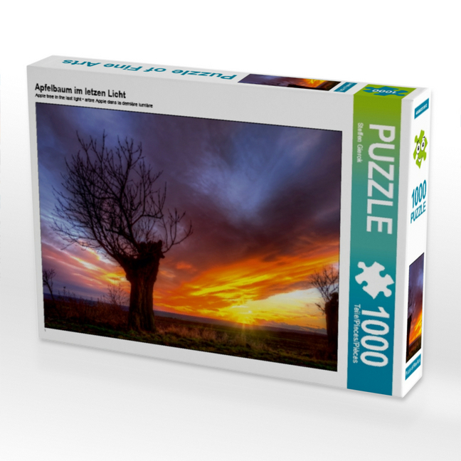 Apfelbaum im letzen Licht (Puzzle)
