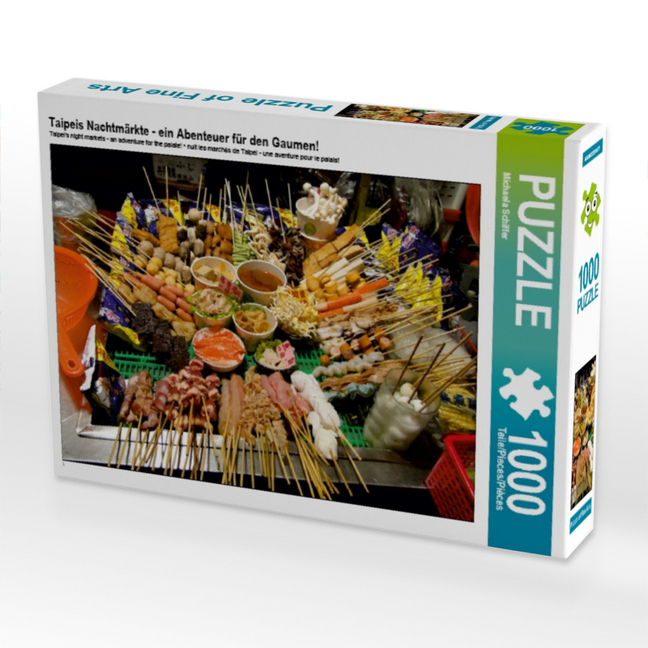 Taipeis Nachtmärkte - ein Abenteuer für den Gaumen! (Puzzle)