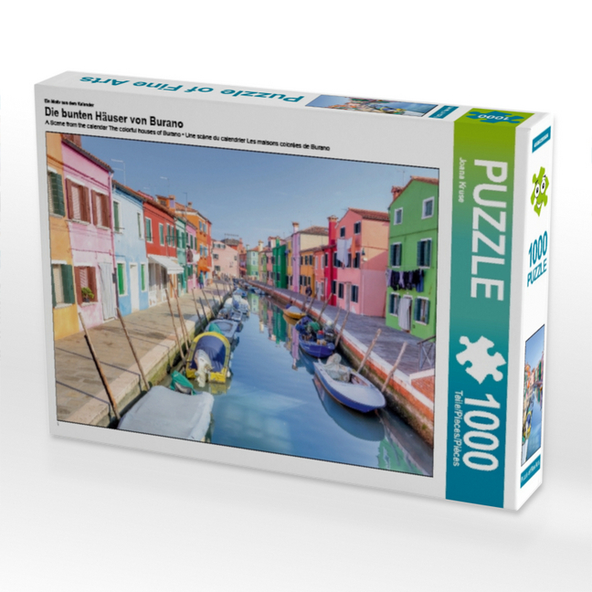 Ein Motiv aus dem Kalender Die bunten Häuser von Burano (Puzzle)