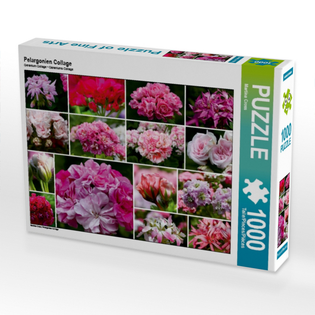 Pelargonien Collage (Puzzle)