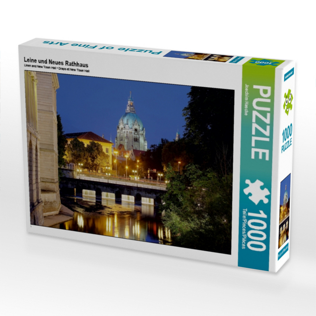 Leine und Neues Rathhaus (Puzzle)