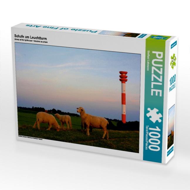 Schafe am Leuchtturm (Puzzle)