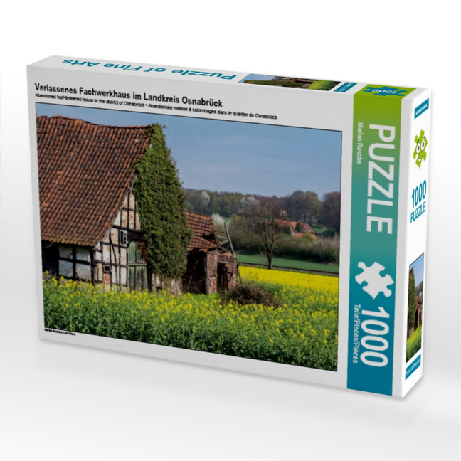 Verlassenes Fachwerkhaus im Landkreis Osnabrück (Puzzle)