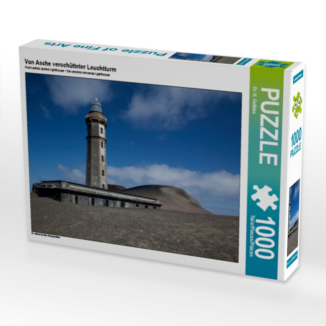 Von Asche verschütteter Leuchtturm (Puzzle)