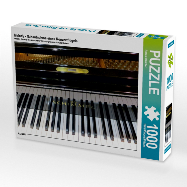 Melody - Nahaufnahme eines Konzertflügels (Puzzle)