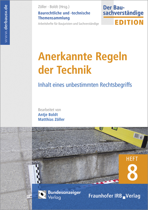 Anerkannte Regeln der Technik.
