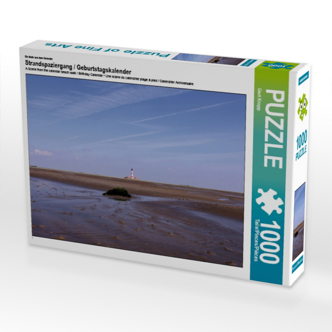 Ein Motiv aus dem Kalender Strandspaziergang / Geburtstagskalender (Puzzle)