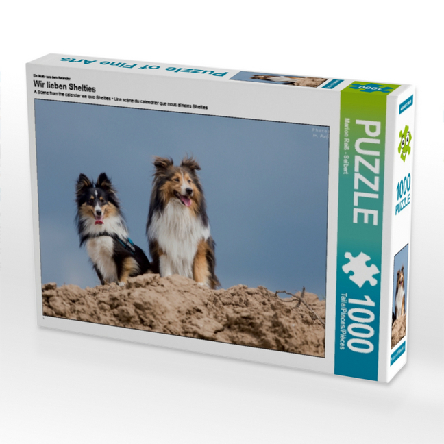 Ein Motiv aus dem Kalender Wir lieben Shelties (Puzzle)