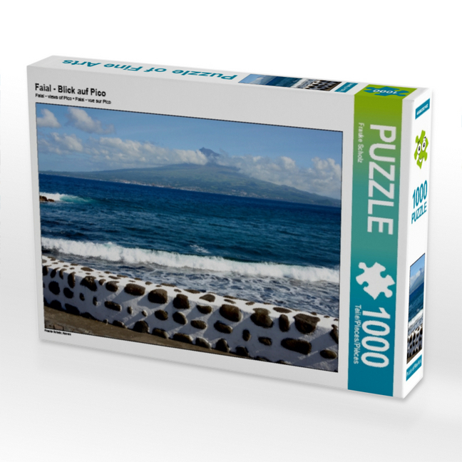 Faial - Blick auf Pico (Puzzle)