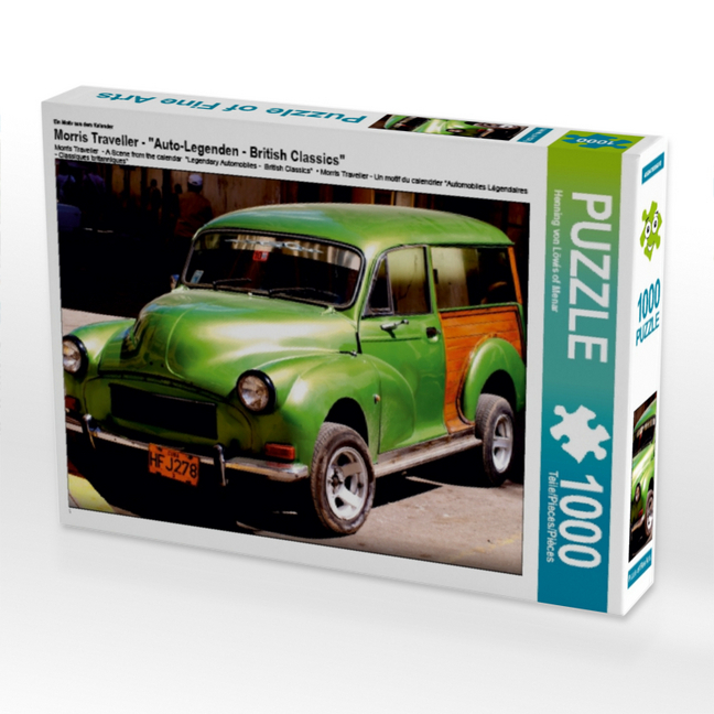 Morris Traveller - Ein Motiv aus dem Kalender "Auto-Legenden - British Classics" (Puzzle)