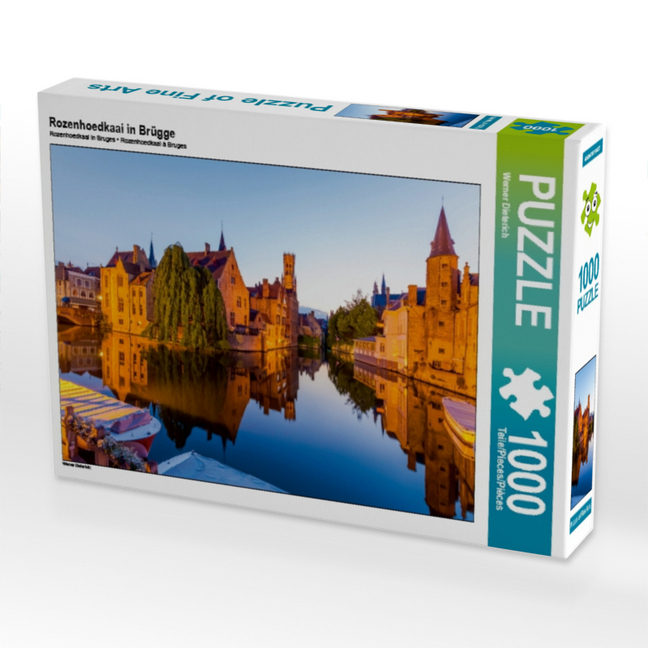 Rozenhoedkaai in Brügge (Puzzle)