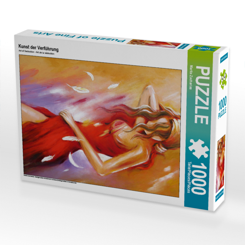 CALVENDO Puzzle Kunst der Verführung 1000 Teile Lege-Größe 48 x 64 cm Foto-Puzzle Bild von Marita Zacharias